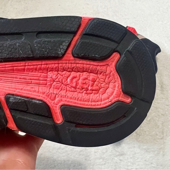 Asics Gel Women's Pink/Black Dynaflyte 3 Running Shoe- Size 7 - Picture 6 of 13